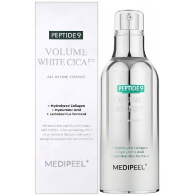 Омолаживающая кислородная эссенция с центеллой Medi Peel Peptide 9 Volume White Cica Essence Pro, 100ml Омолаживающая кислородная эссенция с центеллой Medi Peel Peptide 9 Volume White Cica Essence Pro, 100ml