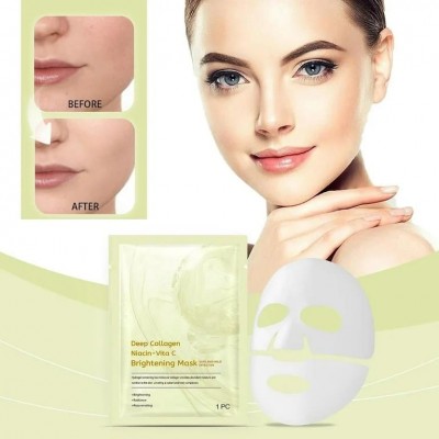 Осветляющая маска для лица с коллагеном и ниацинамидом Sungboon Editor Deep Collagen Niacin Vita C Brightening Mask, 37g  