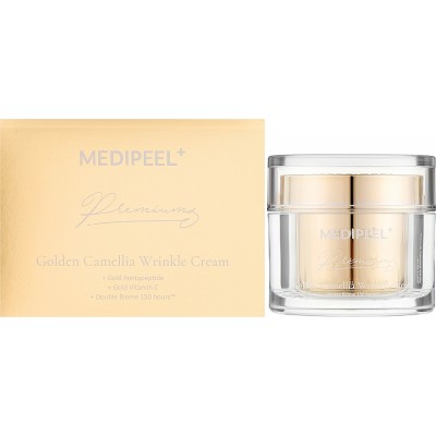 Крем для обличчя від зморшок Medi-Peel Premium Golden Camellia Wrinkle Cream, 50 ml Крем для обличчя від зморшок Medi-Peel Premium Golden Camellia Wrinkle Cream, 50 ml