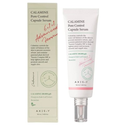 Себорегулирующая сыворотка для ухода за порами с каламином AXIS-Y Calamine Pore Control Capsule Serum 50ml