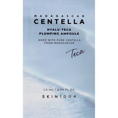 Сыворотка для лица Skin1004 Madagascar Centella Hyalu-Teca Plumping Ampoule Sachet (пробник), 1.5ml Сыворотка для лица Skin1004 Madagascar Centella Hyalu-Teca Plumping Ampoule Sachet (пробник), 1.5ml