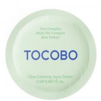 Тонер для обличчя Tocobo Cica Calming Aqua Toner, пробник, 2ml Тонер для обличчя Tocobo Cica Calming Aqua Toner, пробник, 2ml
