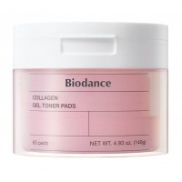 Тонер-педи для обличчя Biodance Collagen Gel Toner Pads, 60шт Тонер-педи для обличчя Biodance Collagen Gel Toner Pads, 60шт