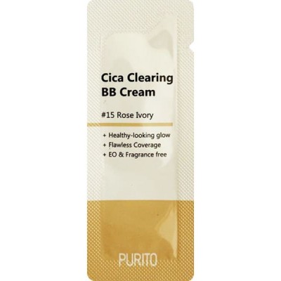 ВВ крем для обличчя Purito Cica Clearing BB Cream №15, 1ml