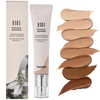 BB крем для лица с керамидами Heimish Moringa Ceramide BB Cream SPF 30 PA++, 30 мл