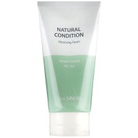 Пінка для вмивання The Saem Natural Condition Cleansing Foam Sebum Controlling, 150 мл Пінка для вмивання The Saem Natural Condition Cleansing Foam Sebum Controlling, 150 мл
