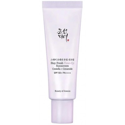 Солнцезащитный крем для лица Beauty of Joseon Stay Fresh Tone-Up Sunscreen SPF50+/PA++++ (Purple), 50ml