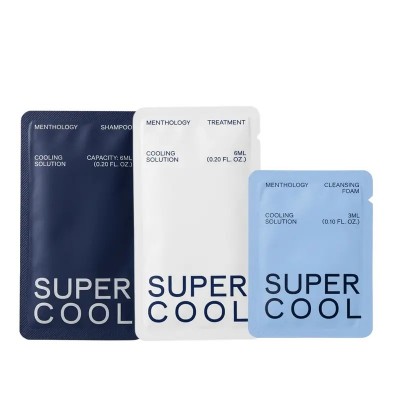 Охлаждающий шампунь для волос Menthology Super Cool Shampoo, пробник, 6ml