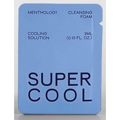 Пенка для лица Menthology Super Cool Cleansing Foam, пробник, 3ml