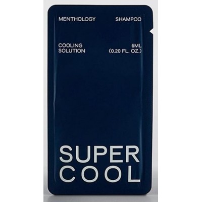 Шампунь для волос Menthology Super Cool Shampoo, пробник, 6ml
