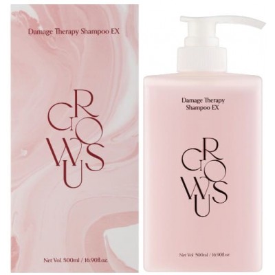 Шампунь для поврежденных волос Growus Damage Therapy Shampoo EX, 500ml