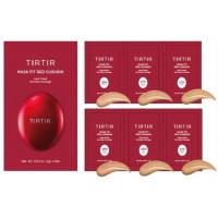 Набор пробников кушонов для лица TIRTIR Mask Fit Red Cushion 6 Colors Kit Sample, (25N/27C/27N,29N/30N/31N), 6g