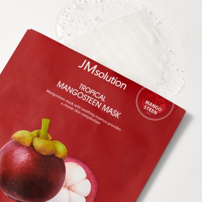 Осветляющая тканевая маска с мангостином JMsolution Tropical Mangosteen Mask 30ml 