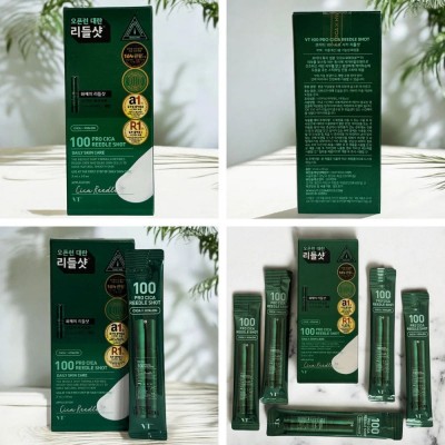 Сироватка-бустер з мікроголками для чутливої шкіри VT Cosmetics Pro Cica Reedle Shot 100, 2ml*10ea