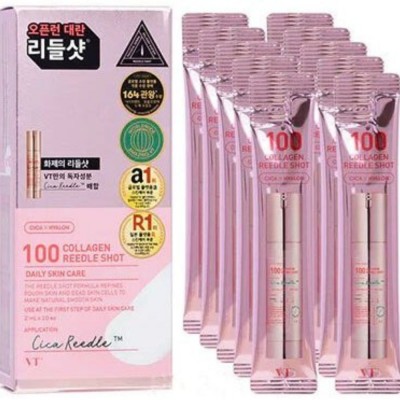 Сыворотка для лица VT Cosmetics Collagen Reedle Shot 100 2ml*10ea