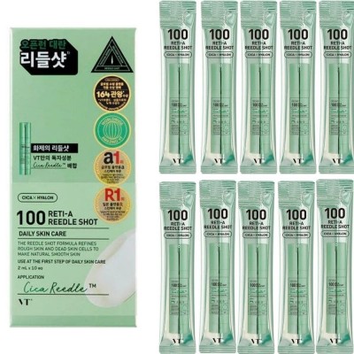 Сироватка для обличчя VT Cosmetics Reti-a Reedle Shot 100, 2ml*10ea