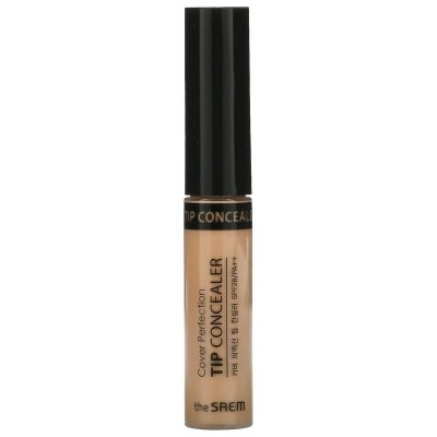 Консилер для лица The Saem Cover Perfection Tip Concealer SPF28/РА++ 1.5 Contour Beige, 6.5g