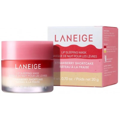 Питательная ночная маска для губ Laneige Lip Sleeping Mask Strawberry Shortcake, 20g