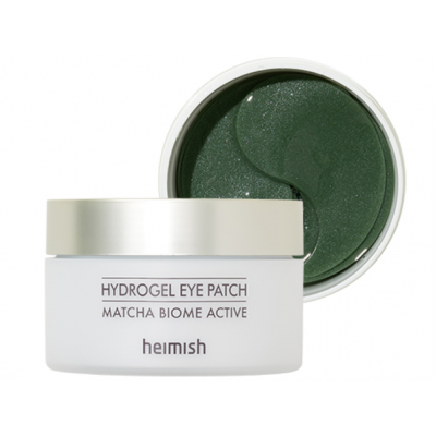 Заспокійливі гідрогелеві патчі під очі із зеленим чаєм Heimish Matcha Biome Hydrogel Eye Patch 60ea