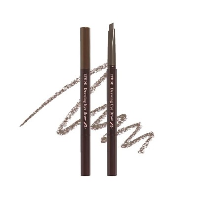 Стойкий карандаш для бровей Etude Drawing Eye Brow #06 Ash Brown (21 AD), пепельно-коричневый