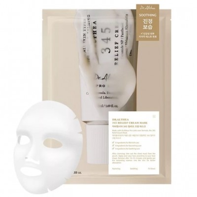 Восстанавливающая тканевая маска для лица с кремовой эссенцией Dr. Althea 345 Cream Mask 25g