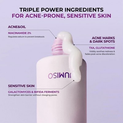 Осветляющий крем для контроля жирности кожи лица Jumiso Niacinamide 2 + Oil Control Cream 80ml