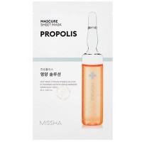 Маска для лица Missha Mascure Nutrition Solution Sheet Mask Propolis, 28ml