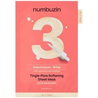 Маска для лица Numbuzin No.3 Tingle-Pore Softening Sheet Mask 27ml