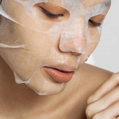 Тканевая маска для сужения пор лица Numbuzin No.3 Tingle-Pore Softening Sheet Mask 27ml