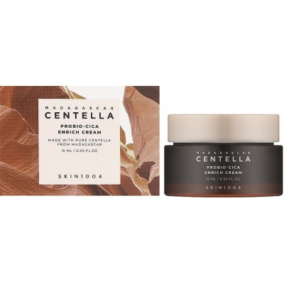 Восстанавливающий крем для лица с пробиотиками Skin 1004 Madagascar Centella Probio-Cica Enrich Cream, 15ml