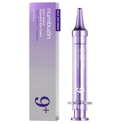Антивозрастной крем для кожи вокруг глаз с ретинолом и пептидами Numbuzin No.9 NAD Retinol Volumetox Eye Cream 10ml Антивозрастной крем для кожи вокруг глаз с ретинолом и пептидами Numbuzin No.9 NAD Retinol Volumetox Eye Cream 10ml