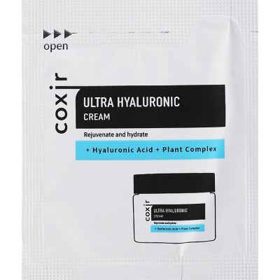 Увлажняющий крем для лица с гиалуроновой кислотой Coxir Ultra Hyaluronic Crem пробник