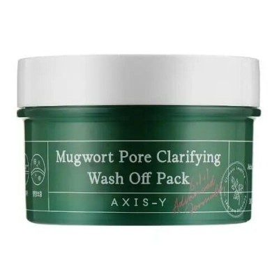 Маска для обличчя AXIS-Y Mugwort Pore Clarifying Wash Off Pack 100ml