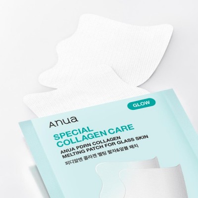 Патчи для лица с PDRN и коллагеном Anua PDRN Collagen Melting Patch For Glass Skin, 4шт Патчи для лица с PDRN и коллагеном Anua PDRN Collagen Melting Patch For Glass Skin, 4шт
