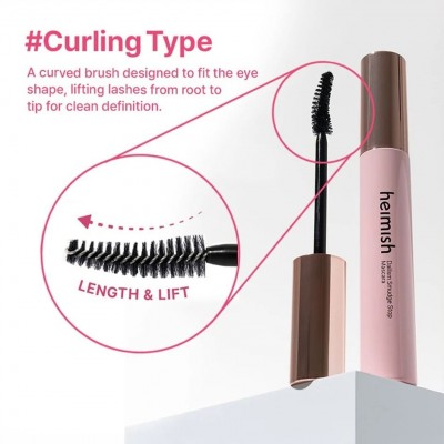 Удлиняющая тушь для ресниц Heimish Dailism Smudge Stop Mascara Brown New 2026, 9g Удлиняющая тушь для ресниц Heimish Dailism Smudge Stop Mascara Brown New 2026, 9g