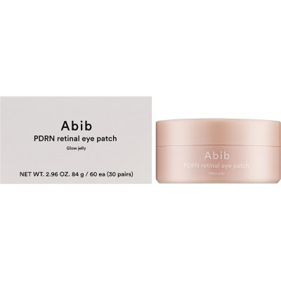 Патчі під очі з ретиналом Abib PDRN Retinal Eye Patch Glow Jelly, 84g (60ea: 30pairs)