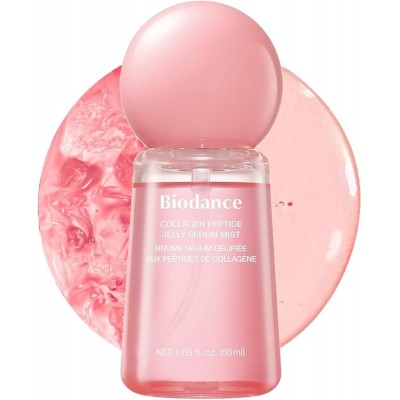 Коллагеновая сыворотка спрей для лица с пептидами Biodance Collagen Peptide Jelly Serum Mist, 50ml