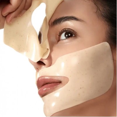 Гидрогелевая маска для лица с рисовой водой и коллагеном Anua Rice 70 Glow Collagen Mask, 38g