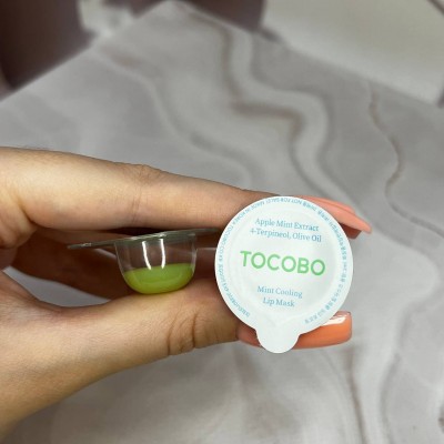 Маска для губ Tocobo Mint Cooling Lip Mask Blister, 1ml
