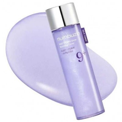 Восстанавливающий тонер для лица с PDRN и пептидами Numbuzin №9 NAD PDRN Glow Boosting Toner, 150ml Восстанавливающий тонер для лица с PDRN и пептидами Numbuzin №9 NAD PDRN Glow Boosting Toner, 150ml