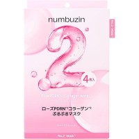 Маска для лица Numbuzin №2 Rose PDRN Collagen Plumping Sheet Mask, 1ea