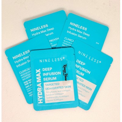 Увлажняющая сыворотка для лица Nine Less Hydra-Max Deep Infusion Serum, 2ml Увлажняющая сыворотка для лица Nine Less Hydra-Max Deep Infusion Serum, 2ml