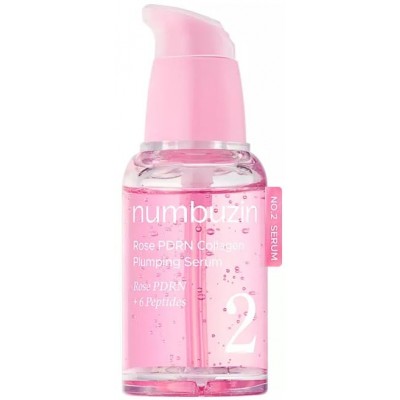 Сыворотка для лица Numbuzin №2 Rose PDRN Collagen Plumping Serum, 30ml Сыворотка для лица Numbuzin №2 Rose PDRN Collagen Plumping Serum, 30ml