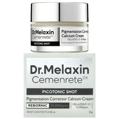 Крем для лица от гиперпигментации с микроспикуламиDr. Melaxin Cemenrete Picotonic Shot Cream, 25g Крем для лица от гиперпигментации с микроспикуламиDr. Melaxin Cemenrete Picotonic Shot Cream, 25g