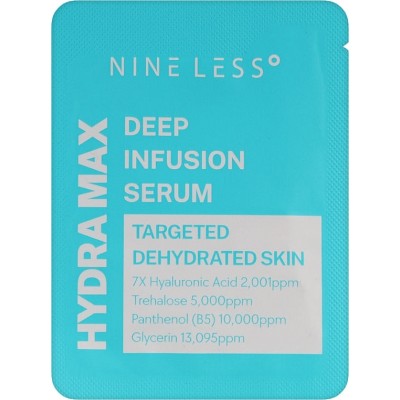 Сыворотка для лица Nine Less Hydra-Max Deep Infusion Serum, пробник, 2ml Сыворотка для лица Nine Less Hydra-Max Deep Infusion Serum, пробник, 2ml