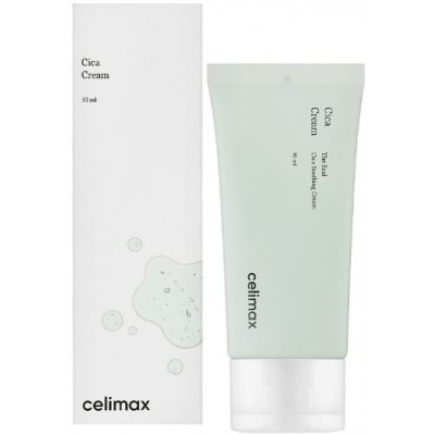 Успокаивающий крем для лица с центеллой азиатской Celimax The Real Cica Soothing Cream, 50ml