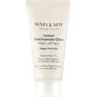 Маска для лица Mary & May Lemon Niacinamide Glow Wash Off Pack 30g Маска для лица Mary & May Lemon Niacinamide Glow Wash Off Pack 30g