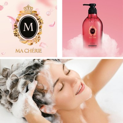 Бессиликоновый шампунь для увлажнения и разглаживания волос Ma Cherie Moisture Shampoo, 450ml