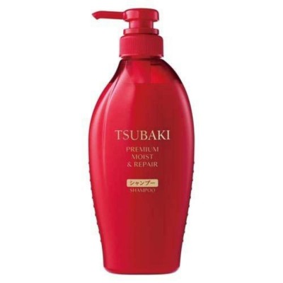 Увлажняющий шампунь для волос Tsubaki Premium Moist & Repair Shampoo 450ml