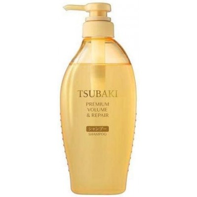 Восстанавливающий шампунь для объема волос Tsubaki Premium Volume & Repair Shampoo 450ml